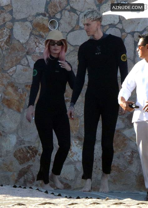 Megan Fox Stuns In A Sexy Pink Bikini On Romantic Getaway In Mexico