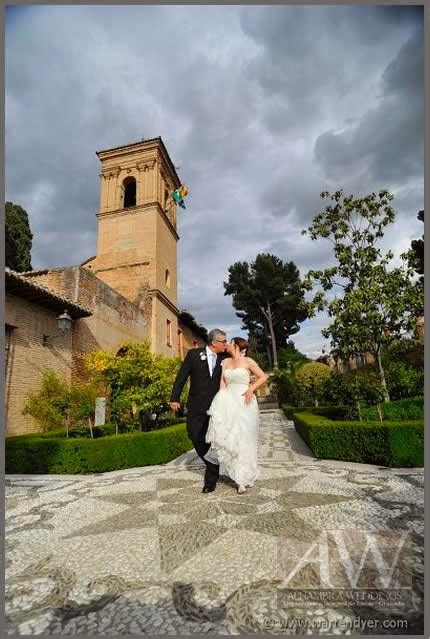 weddings  spain granada wedding   alhambra  reception