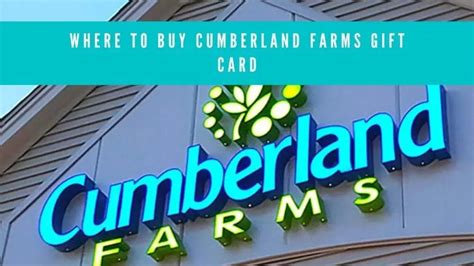 Where To Buy Cumberland Farms T Card Fit2tideas