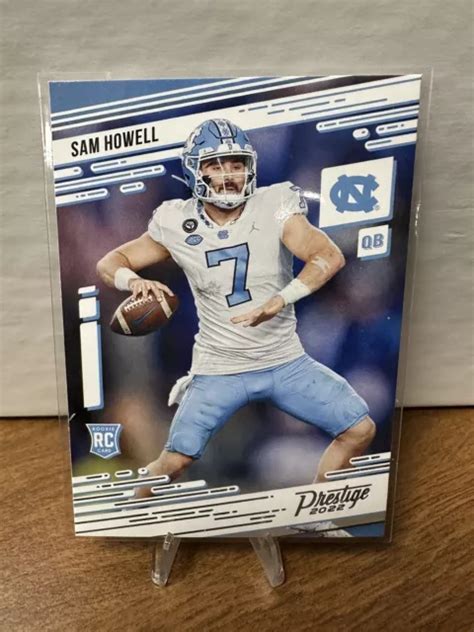 SAM HOWELL 2022 Panini Chronicles Draft Picks Prestige 15 RC