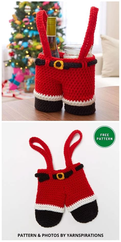 8 Free Christmas T Bag Crochet Patterns The Yarn Crew Crochet
