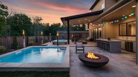 21 Amazing Hot Tub Fire Pit Combo Designs For Inspiration