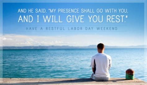 Exodus 33:14 eCard - Free Labor Day Cards Online