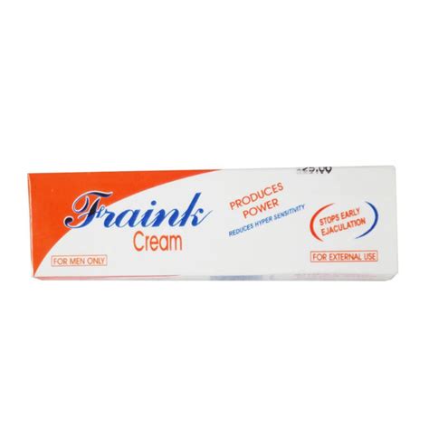 Fraink Delay Cream – Passion Playhouse