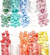 Amazon Nbeads About Pcs Hole Tila Beads Half Tila Beads