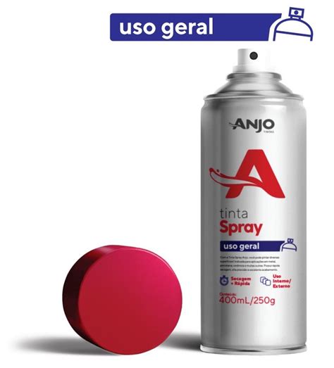 TINTA SPRAY USO GERAL 400ML ANJO