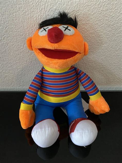 KAWS | Sesame Street Ernie Plush (2018) | MutualArt