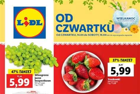 Lidl Nowa Gazetka Od 14 04 Promocje W Lidlu Od Czwartku 14 Kwietnia