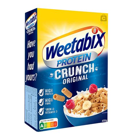 Weetabix Protein Crunch Chocolate Cereal 450g – Chopbox