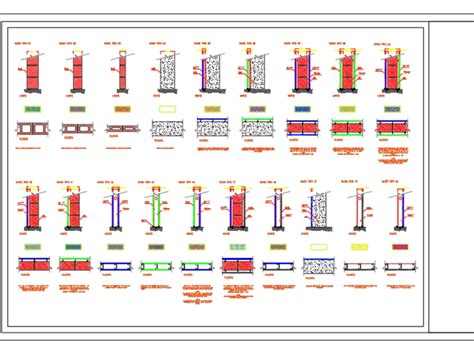 Detalles De Muros En Autocad Descargar Cad Kb Bibliocad