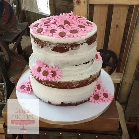 Naked Rustic Theme Cake By Sugar Me Not Cakes