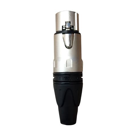 Conector Xlr F Mea Linha Wc Wireconex Compremais