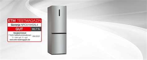 Gorenje NRC 6194 SXL4 Kühl Gefrierkombination NoFrostPlus Inverter