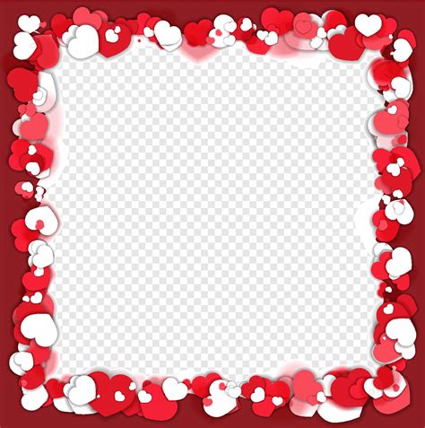 Valentine S Heart Frame Png PNGWing