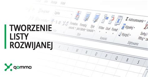 Excel Tworzenie Listy Rozwijanej