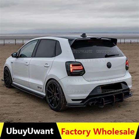 Hot Design For Vw Volkswagen Polo 6r Spoiler 2011 To 2017 High Quality