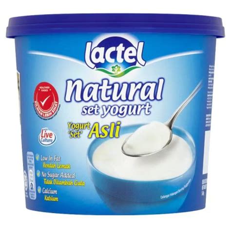 🥣 Lactel Natural Set Yogurt | Yogurt Asli Lactel - Kuthoos Wholesale ...