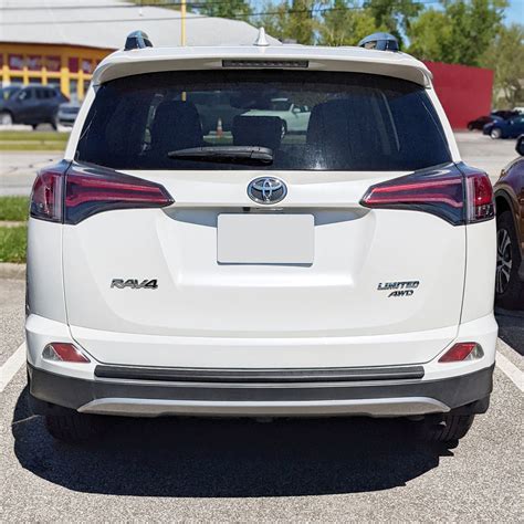 Toyota RAV4 Rear Bumper Protector 2013 2018 RBP 009