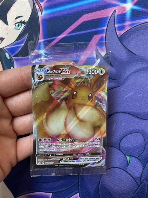 Eevee VMAX SWSH087 SEALED Black Star Promo Pokemon TCG Holo Rare Values