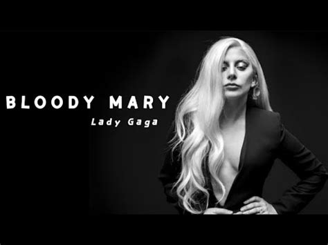 BLOODY MARY Lyrics Lady Gaga YouTube