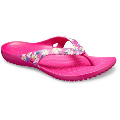 Crocs Crocs Kadee Ii Seasonal Flip Floral Candy Pink U1 205635 92l