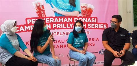 Prilly Latuconsina Donasikan Rp 100 Juta Untuk Penyintas Kanker Serviks