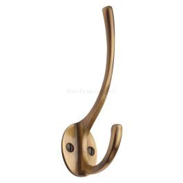 Heritage V Antique Brass Hat Coat Hook Mm