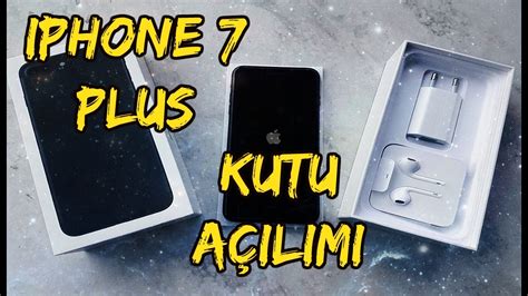 İphone 7 Plus Kutu Açılımı Ürün İnceleme 2 YouTube