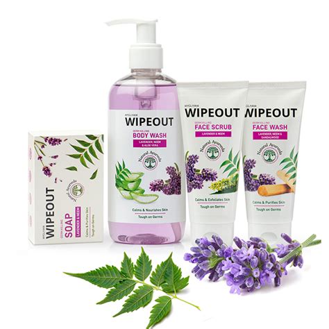 Buy Myglamm Wipeout Germ Killing Face Wash Lavender And Neem 1 Gm Online At Best Price Face Washes