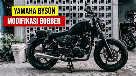 Yamaha Byson Kita Modifikasi Bobber Semangat Baru Motor Yogyakarta