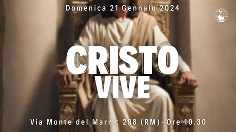 C I M A P The Glory Servizio Del 21 01 2024 BOCCEA CRISTO VIVE