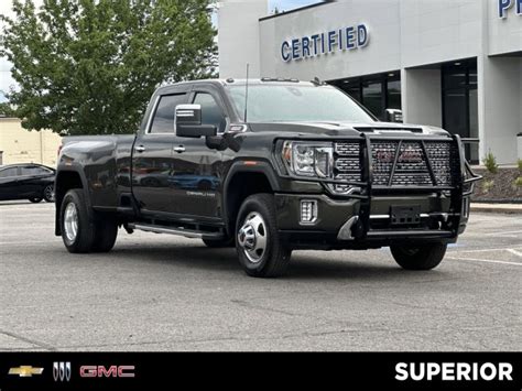 Pre Owned 2023 Gmc Sierra 3500hd Denali 4wd Crew Cab Pickup In Fayetteville V3942 Superior