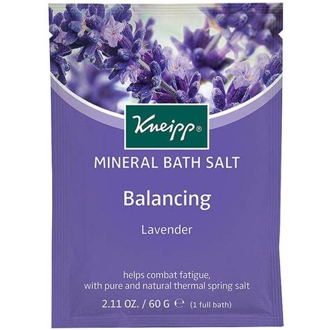 Kneipp Balancing Mineral Bath Salt Sachet 21 Oz 62 Ml Bath Salts