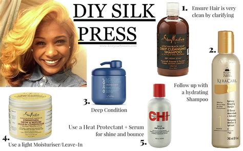 FROM NATURAL TO BONE STRAIGHT HOW TO ACHIEVE THE PERFECT DIY SILK