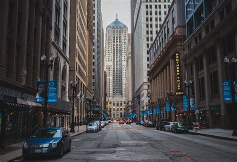 LaSalle Street, Chicago, IL [1600x1094] [OC] : CityPorn