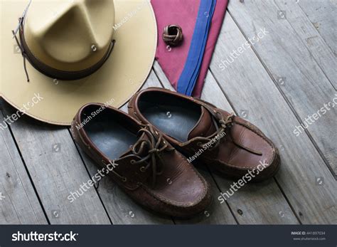 Scout Equipments Boy Scout Equipment Vintage Stock Photo 441897034 ...