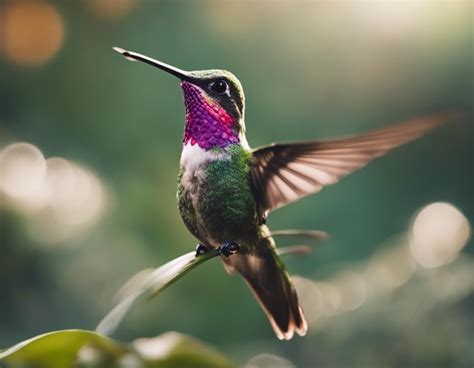 Premium Photo | A hummingbird in jungle