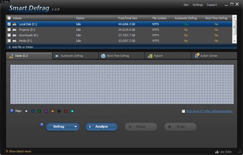 Smart Defrag 2 Best Free Defragmenter For Windows 7