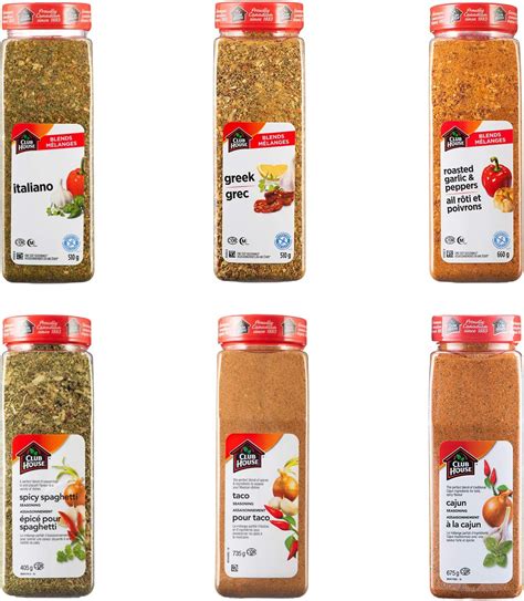 Club House Quality Natural Herbs & Spices Seasoning Pack