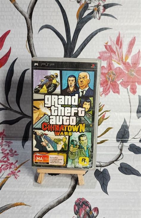 Psp Umd Games Grand Theft Auto Chinatown Wars Video Gaming Video