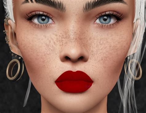 Second Life Marketplace Promo Curse Red Lips Evo X Bom