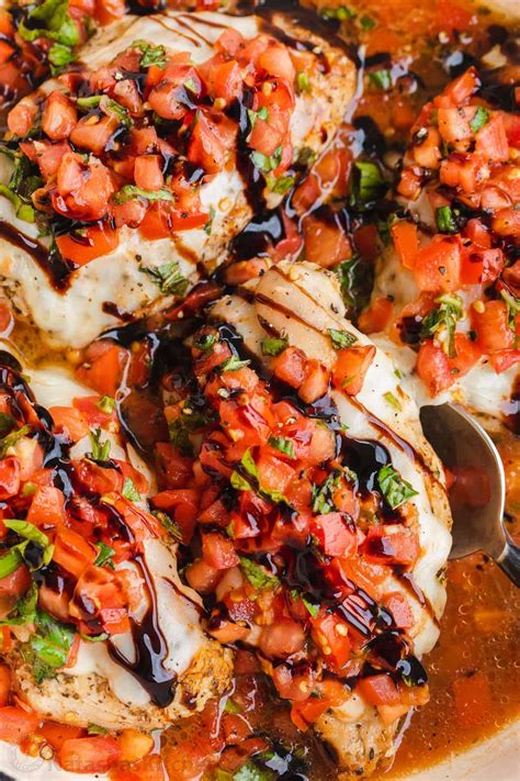 Easy Bruschetta Chicken Recipe