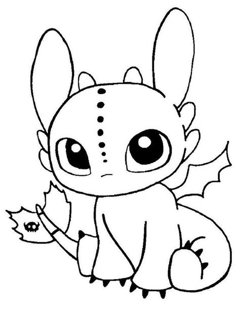 Fotos Do Banguela Para Desenhar - 55+ Desenhos do Dragão Banguela para Imprimir e Colorir
