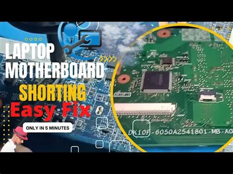 Laptop Motherboard Shorting Easy Fix In Hindi 19V Short Dead