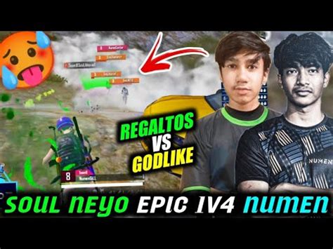 SouL Neyo Epic 1v4 Numen L 8bit Regaltos Vs GodL L 8bit Wiped GodL