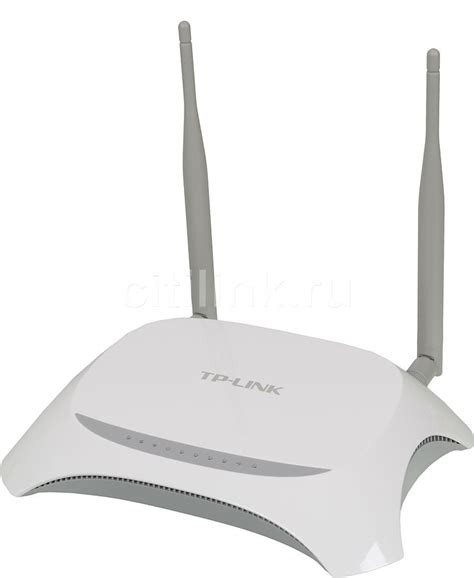 Wi-Fi роутер TP-LINK TL-MR3420, белый - купить в Ситилинк | 896851