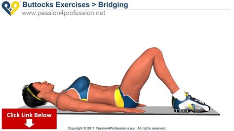 Best Tone Buttocks Exercise Reduce Buttocks And Thighs With Bridging