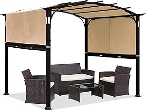 Amazon Warmally 10x8FT Pergola Heavy Duty Gazebo Canopy Outdoor