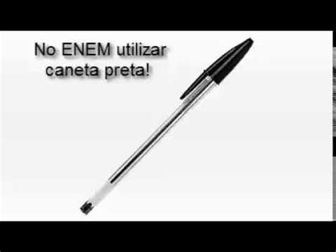 Qual Cor De Caneta Usar No Enem - Que cor de caneta levar no ENEM e o que levar! Vale pro ENEM 2016 - YouTube