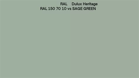 Dulux Heritage SAGE GREEN Vs RAL Cement Grey RAL 7033 54 OFF